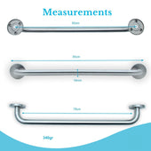 Lade das Bild in den Galerie-Viewer, 80cm / Gebürstet