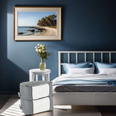 Lade das Bild in den Galerie-Viewer, Intirilife 4x Aufbewahrungstaschen in Grau - 59.5 x 37.5 x 34 cm - Organizer Box, faltbar für Kleidung, Kissen, Decken, Aufbewahrung im Schrank