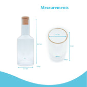 Lade das Bild in den Galerie-Viewer, 1 Karaffe + 4 Gläser