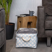 Lade das Bild in den Galerie-Viewer, Blau mit Muster