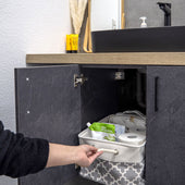 Lade das Bild in den Galerie-Viewer, Grau mit Muster