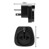 Lade das Bild in den Galerie-Viewer, 4x Typ B auf EU / SCHWARZ