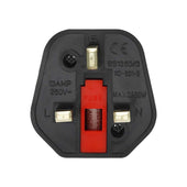 Lade das Bild in den Galerie-Viewer, 4x UK auf EU / SCHWARZ