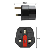 Lade das Bild in den Galerie-Viewer, 4x UK auf EU / SCHWARZ