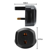 Lade das Bild in den Galerie-Viewer, 4x UK auf USA / SCHWARZ