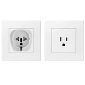 Lade das Bild in den Galerie-Viewer, 4x Typ B auf EU / SCHWARZ