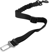 Lade das Bild in den Galerie-Viewer, Intirilife Hunde Sicherheitsgurt in SCHWARZ - 89 - 61 cm Länge - Elastischer Auto Hundegurt für alle Hunderassen kompatibel mit allen Autos - Einstellbarer Anschnallgurt für Hunde bei Autofahrten