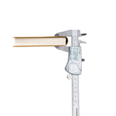 Lade das Bild in den Galerie-Viewer, Intirilife Digitaler Messschieber in SILBER - 150mm / 6 Zoll IPX54 Wasserdichte Edelstahl Schieblehre Hochpräzises Profi-Messgerät mit LCD-Display für Abstände, Tiefenmaß und Durchmesser