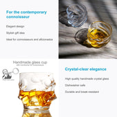 Lade das Bild in den Galerie-Viewer, 2 Stück / KRISTALL KLAR 'VINTAGE'