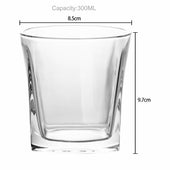 Lade das Bild in den Galerie-Viewer, 4 Stück / KRISTALL KLAR 'VINTAGE'