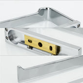 Lade das Bild in den Galerie-Viewer, Intirilife Toilettenpapierhalter Selbstklebend mit Ablage in SILBER - Edelstahl Papierhalterung mit Ablage zum Kleben oder zum Bohren - WC Papier Rollenhalter Handtuchhalter