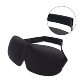Lade das Bild in den Galerie-Viewer, Intirilife Augenmaske in SCHWARZ - 26 x 9 x 2 cm - Ergonomisch Vorgeformte Unisex Schlafmaske für erholsamen Schlaf - Passgenau auf der Nase und mehr Platzfreiheit für Augen und Wimpern