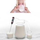 Lade das Bild in den Galerie-Viewer, Intirilife Thermometer in SCHWARZ - 25 x 2 cm - Elektronisches Thermometer zum Messen von Temperaturen - Digitales Temperaturmessgerät