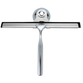 Lade das Bild in den Galerie-Viewer, Intirilife Fensterabzieher in SILBER - 26 x 3 x 17 cm - Scheibenwischer mit Saugnapf Halterung ohne Bohren aus Edelstahl und Zinklegierung - Perfekt geeignet für Scheiben, Fliesen uvm.