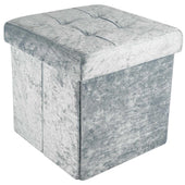 Lade das Bild in den Galerie-Viewer, Samt Blaugrau