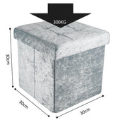 Lade das Bild in den Galerie-Viewer, Samt Blaugrau