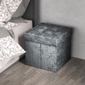 Lade das Bild in den Galerie-Viewer, Samt Grau