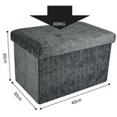 Lade das Bild in den Galerie-Viewer, Samt Grau