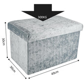 Lade das Bild in den Galerie-Viewer, Samt Blaugrau