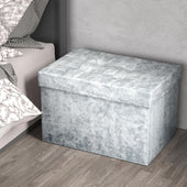 Lade das Bild in den Galerie-Viewer, Samt Blaugrau