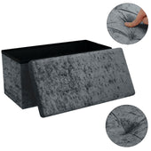 Lade das Bild in den Galerie-Viewer, Samt Grau