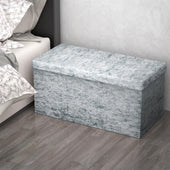 Lade das Bild in den Galerie-Viewer, Samt Blaugrau