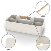 Lade das Bild in den Galerie-Viewer, Weißgrau