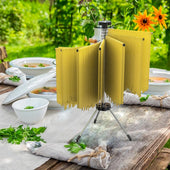 Lade das Bild in den Galerie-Viewer, Intirilife Nudelständer zum Anfhängen und Trocknen von Nudeln mit ausziehbaren Sprossen - 50 cm Höhe - 25 cm Sprossenlänge - Faltpar transportierbar für frische Nudeln