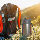 Lade das Bild in den Galerie-Viewer, Intirilife Thermobehälter mit 650ml Kapazität - 10 x 19 cm - Für warme und kalte Speisen Suppen Lunch für unterwegs - Auslaufsicher BPA-frei Edelstahl Isolierbehälter