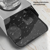 Lade das Bild in den Galerie-Viewer, Intirilife Flaschenhalter aus Edelstahl in Silber - 30 x 15.5 x 11 cm - Abtropfgestell Flaschenständer Trockenhalterung für bis zu 3 Flaschen