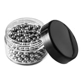 Lade das Bild in den Galerie-Viewer, Intirilife Reinigungsperlen aus Edelstahl zum Reinigen von Glasgefäßen - 3 mm Durchmesser - Reinigungsperlen für Glaskaraffen, Vasen, Flaschen, rostfrei, 100 Stück