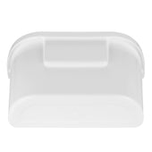 Lade das Bild in den Galerie-Viewer, Intirilife Mülleimer zum Aufhängen in Weiß mit Müllspatel - 29 x 15 x 14.7 cm - Allzweck Mülleimer für Küche, Bad, Biomüll, Restmüll