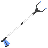 Lade das Bild in den Galerie-Viewer, Intirilife Greifer extra lang in Blau - 81 x 10.5 cm - Faltbare Stabile Greif Zange Arm für Senioren Müllzange für Garten Haus