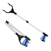 Lade das Bild in den Galerie-Viewer, Intirilife Greifer extra lang in Blau - 81 x 10.5 cm - Faltbare Stabile Greif Zange Arm für Senioren Müllzange für Garten Haus