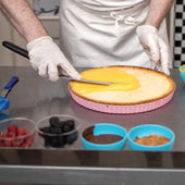 Lade das Bild in den Galerie-Viewer, Intirilife 9-teiliges Set Küchenschaber und Tortenspatel aus Edelstahl zum Backen Dekorieren Verzieren