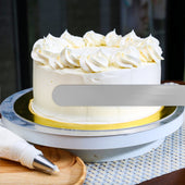 Lade das Bild in den Galerie-Viewer, Intirilife 9-teiliges Set Küchenschaber und Tortenspatel aus Edelstahl zum Backen Dekorieren Verzieren