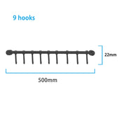 Lade das Bild in den Galerie-Viewer, 9 Haken