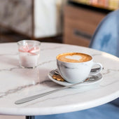 Lade das Bild in den Galerie-Viewer, Intirilife 12x Dessert Löffel aus Edelstahl - Länge 18.9 cm - Lange Löffel Für Latte Macchiato, Cocktails, Desserts und mehr