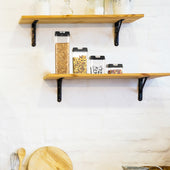 Lade das Bild in den Galerie-Viewer, Intirilife 7-teiliges Vorratsdosen Set luftdichte Aufbewahrungsboxen in Schwarz - 9.6 x 10.4 / 15.2 / 20.3 / 30.4 cm - Frischhalte Behälter Dosen Organizer für Küche Vorratskammer Speisekammer