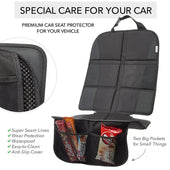 Lade das Bild in den Galerie-Viewer, Intirilife Sitzauflage Rücksitzschutzmatte für Auto in Schwarz - 120.65 x 45.7 cm - Wasserabweisende Kindersitzauflage Sitzschoner Unterlage zum Schutz vor Schmutz und Gebrauchsspuren