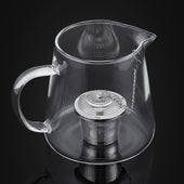 Lade das Bild in den Galerie-Viewer, Intirilife 5-teiliges Teeset mit Aufgussvorrichtungen und Löffel aus Edelstahl in Silber - 5 x 5 x 10 cm - Für köstlichen Tee ob Zuhause oder auf Reisen