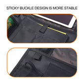 Lade das Bild in den Galerie-Viewer, Intirilife Aufbewahrungstasche für Auto Rücksitz aus Polyester in Schwarz - 41 x 61 cm - Organizer für Rückenlehne mit Taschen Fächern und Tablethalterung Wasserabweisend
