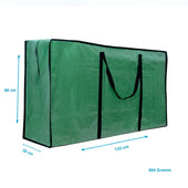 Lade das Bild in den Galerie-Viewer, Intirilife Tannenbaumhülle Aufbewahrungstasche Tragetasche in Grün - 135 x 34 x 68 cm - Christbaum Weihnachtsbaum Tasche Hülle zum Transportieren und Aufbewahren von Weihnachtsbäumen und vielem mehr