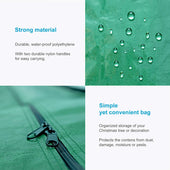 Lade das Bild in den Galerie-Viewer, Intirilife Tannenbaumhülle Aufbewahrungstasche Tragetasche in Grün - 135 x 34 x 68 cm - Christbaum Weihnachtsbaum Tasche Hülle zum Transportieren und Aufbewahren von Weihnachtsbäumen und vielem mehr