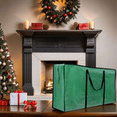 Lade das Bild in den Galerie-Viewer, Intirilife Tannenbaumhülle Aufbewahrungstasche Tragetasche in Grün - 135 x 34 x 68 cm - Christbaum Weihnachtsbaum Tasche Hülle zum Transportieren und Aufbewahren von Weihnachtsbäumen und vielem mehr