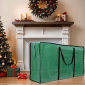 Lade das Bild in den Galerie-Viewer, Intirilife Tannenbaumhülle Aufbewahrungstasche Tragetasche in Grün - 135 x 34 x 68 cm - Christbaum Weihnachtsbaum Tasche Hülle zum Transportieren und Aufbewahren von Weihnachtsbäumen und vielem mehr