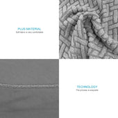 Lade das Bild in den Galerie-Viewer, Intirilife 1x Elastischer Stuhlhusse Stuhlüberzug in GEMUSTERT GRAU mit 38 - 45 cm Sitzfläche und 45 - 65 cm Lehnenhöhe - Für Partys Hochzeiten Hotels oder Zuhause im Esszimmer