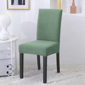 Lade das Bild in den Galerie-Viewer, Intirilife 1x Elastischer Stuhlhusse Stuhlüberzug in GEMUSTERT HELL GRÜN mit 38 - 45 cm Sitzfläche und 45 - 65 cm Lehnenhöhe - Für Partys Hochzeiten Hotels oder Zuhause im Esszimmer