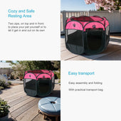 Lade das Bild in den Galerie-Viewer, Pink mit Pfoten