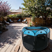 Lade das Bild in den Galerie-Viewer, Blau mit Pfoten